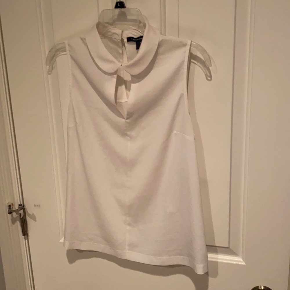 French connection white blouse